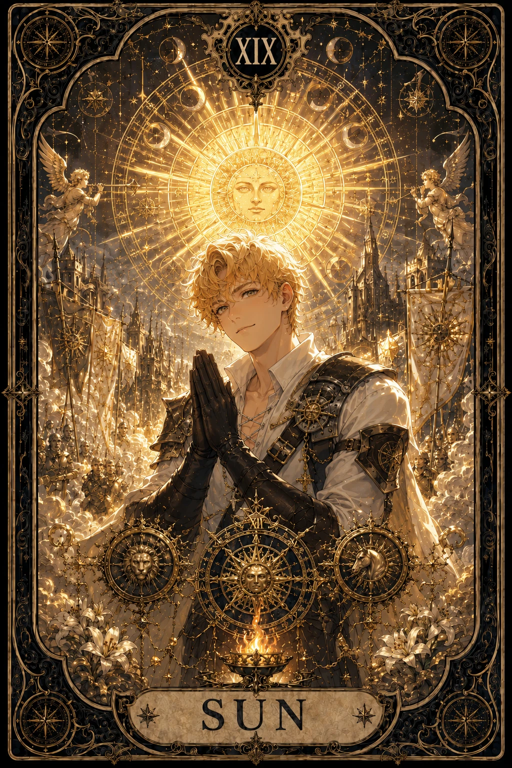 Sun pathway card